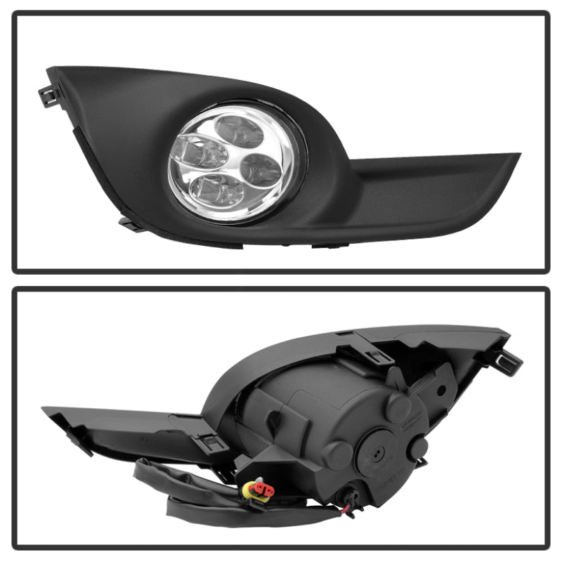 Spyder 9031649 fits Nissan 13-20 Altima 2015 Sedan Daytime DRL LED Running Fog