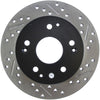 Stoptech 127.40042L 02-06 fits Acura RSX Incl. Type S / 97-01 Integra Type R Slotted & Drilled Left Rear Rotor