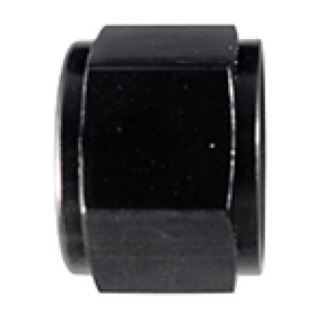 Fragola 492916-BL -16AN Aluminum Flare Cap - Black