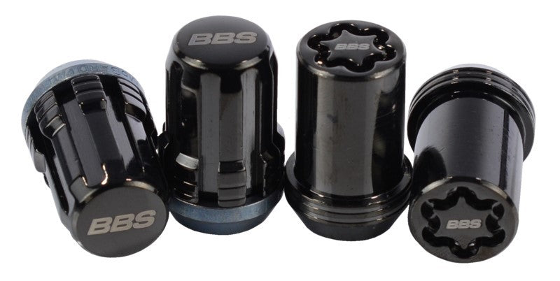 BBS LGM125I McGard Lug Nut Set 12x1.25 Black - w/Locks