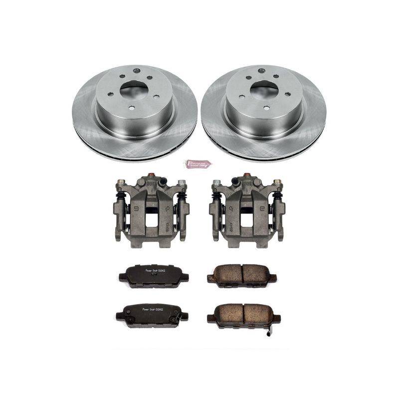 PowerStop fits Nissan 09-14 Maxima Rear Autospecialty Brake Kit w/Calipers