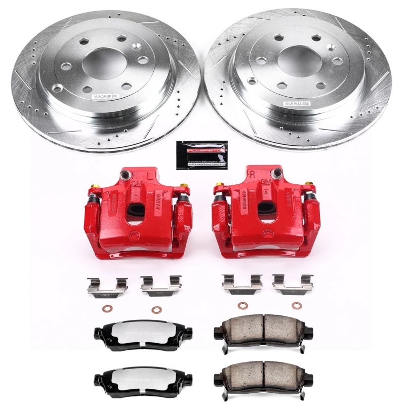 PowerStop KC5262 36 fits Buick Enclave Rear Z36 Truck & Tow Brake Kit w/Calipers