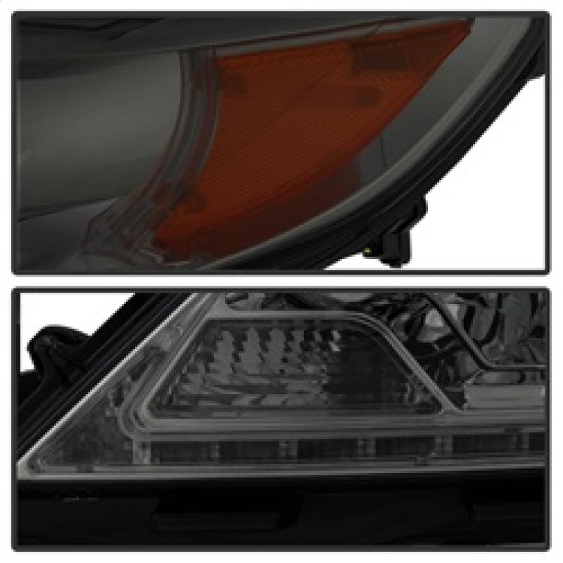 Spyder 5083999 fits Toyota 11-14 Sienna Projector Headlights - DRL LED - Smoke