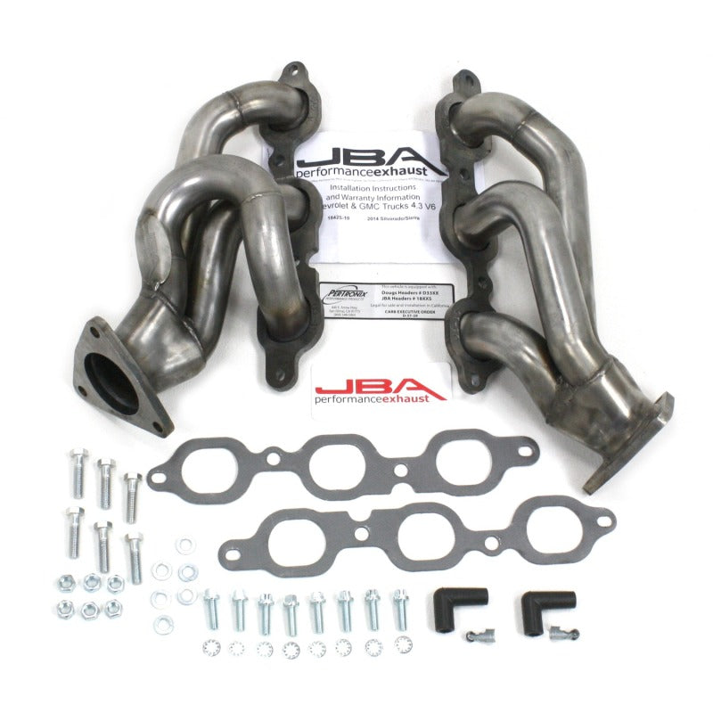 JBA 1842S-10 GM Truck 4.3L V6 1-5/8in Primary Raw 409SS Cat4Ward Header