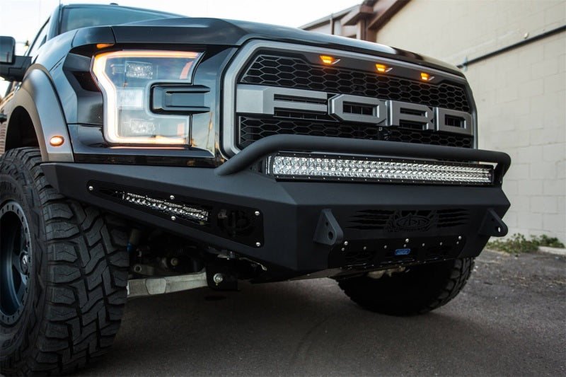 Addictive Desert Designs F117432860103 fits Ford 17-18 F-150 Raptor HoneyBadger Front Bumper