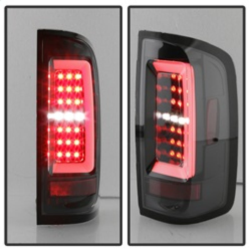 Spyder 5084576 fits Chevy 15-20 Colorado 2017 Light Bar LED Tail Lights - Black