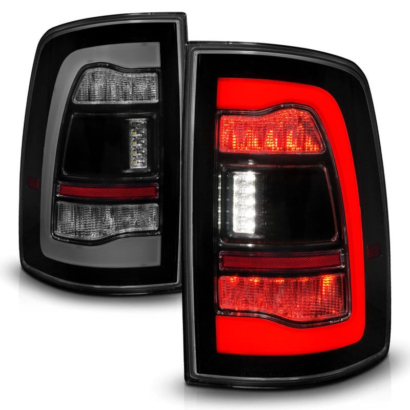 ANZO 311470 fits Dodge 09-18 Ram 1500 Sequential LED Taillights Smoke Black