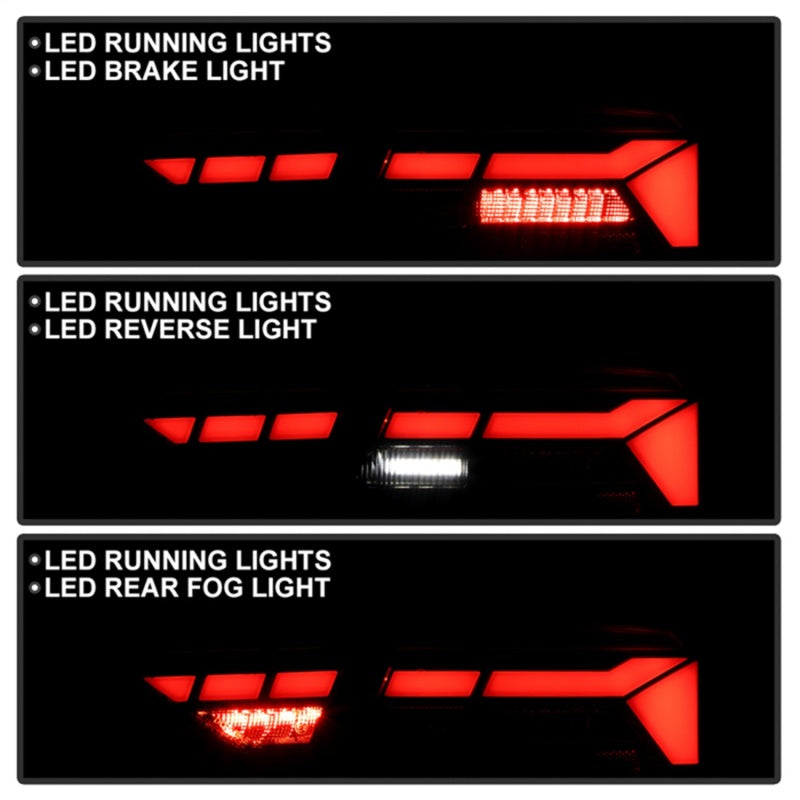 Spyder 5089045 Apex 13-17 Audo A5 / S5 / RS5 (Factory LED) LED Tail Lights - Bl