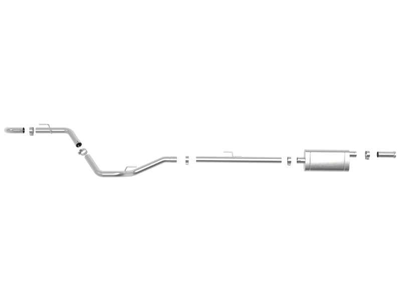 AFE 49-48088  GT Series 2-1/2in 409 SS Cat-Back Hi-Tuck Exhaust System 2020 fit