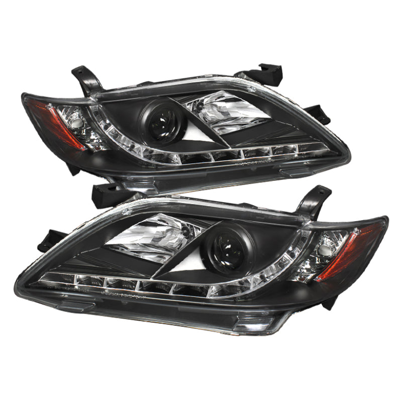 Spyder 5039422 fits Toyota 07-09 Camry Projector Headlights DRL Black High H1 L