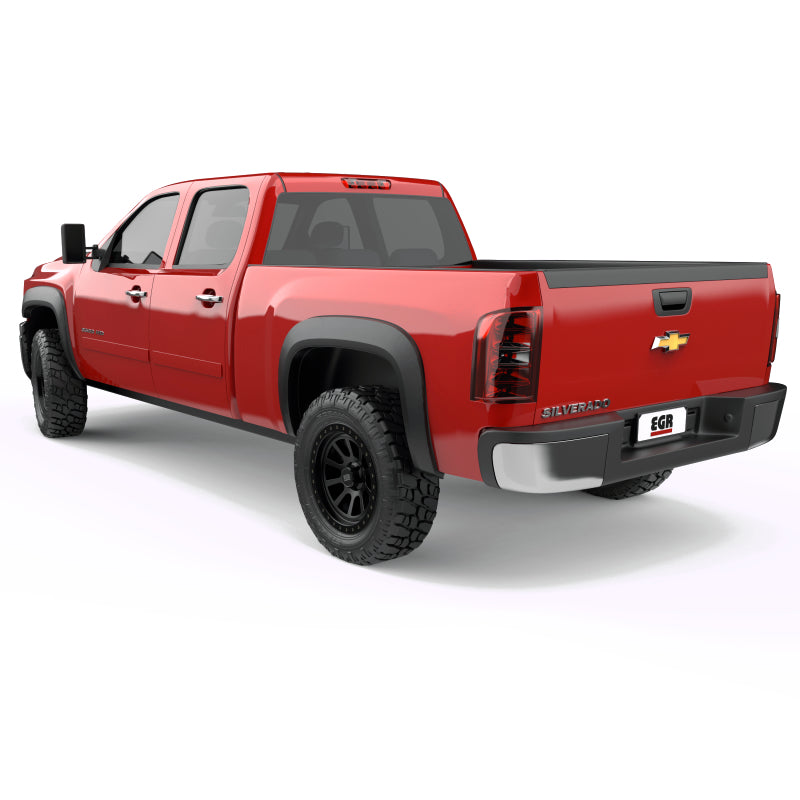 EGR 751504 07-13 Chev fits Silverado 6-8ft Bed Rugged Look Fender Flares - Set (751504)
