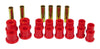 Prothane 6-1003 fits Ford 86-08 Ranger Spring & Shackle Bushings - Red