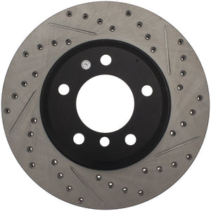 Stoptech 127.34048L Power Slot 01-02 BMW Z3 / 03-09 Z4 / 3 Series Front Left Drilled & Slotted Rotor