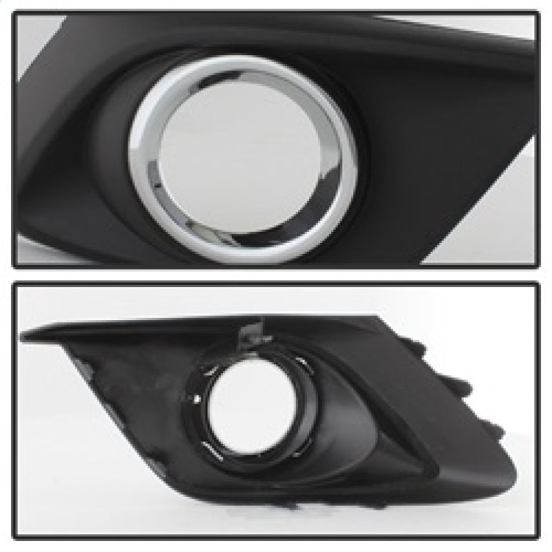 Spyder 5077776 fits Mazda 3 2014+ OEM Fog Light w/Switch- Clear FL-MM32014-C