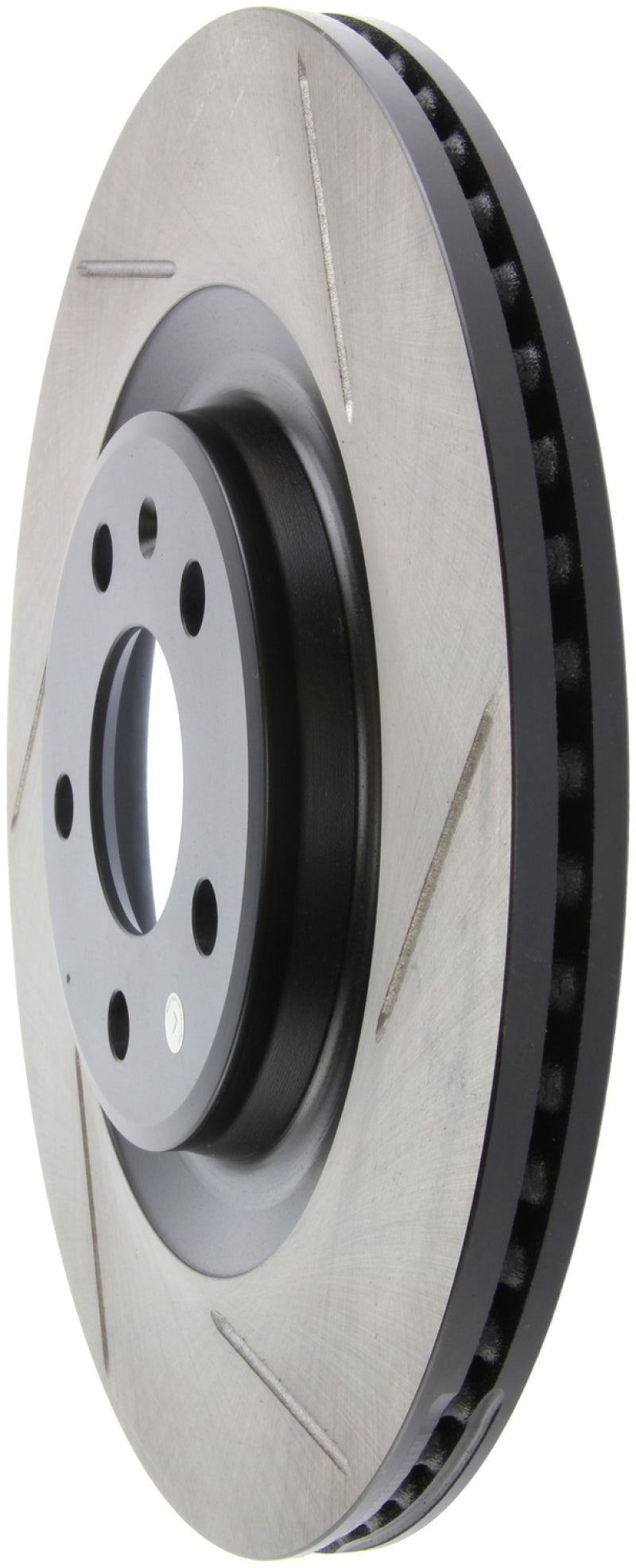 Stoptech 126.33137SL Power Slot 12-13 fits Audi A6 Quattro/11-12 A7 Quattro / 10-13 S4 Rear Left Slotted Rotor