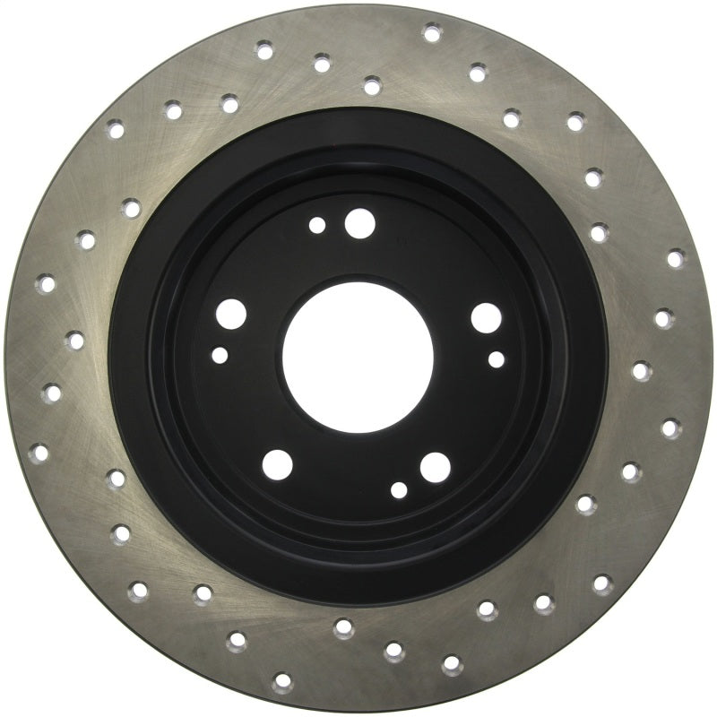 Stoptech 128.40068R Drilled Sport Brake Rotor