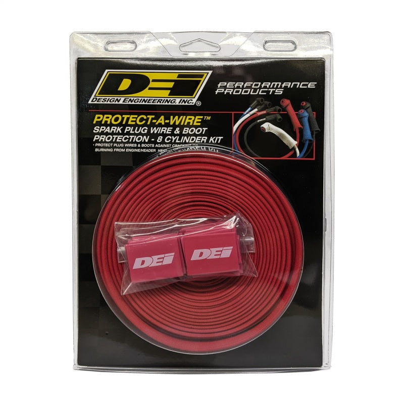 DEI  10622 Protect-A-Wire 8 Cylinder - Red