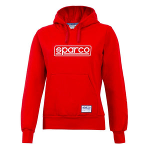 SPARCO 01316RS2M Hoodie Lady Frame MED Red