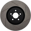 Stoptech 126.47019SL Power Slot 04 STi Front Left SportStop Slotted Rotor