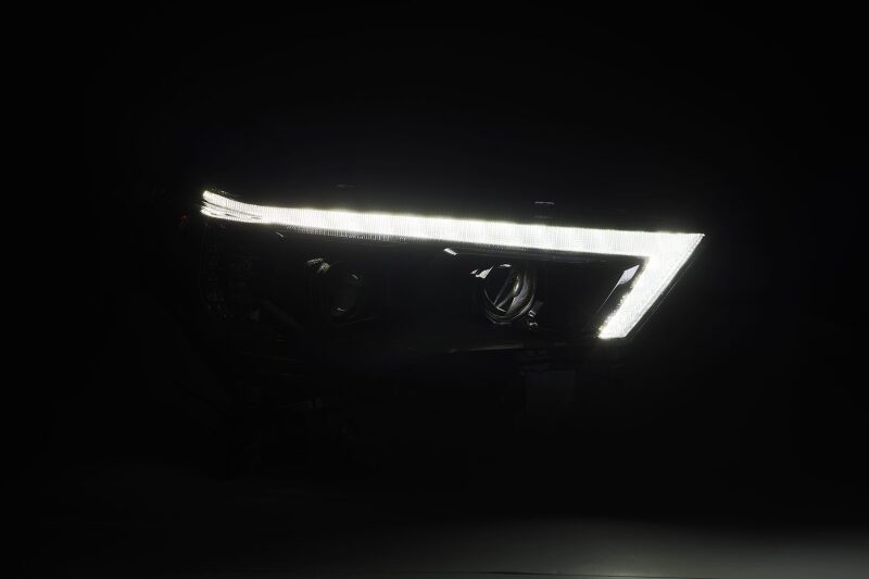 AlphaRex 880849 14-20 fits Toyota 4Runner LUXX LED Proj Headlights Black w/Ac