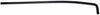 Gates 28471 40inch L x 5/8in ID 90 Degree Molded Heater Hose 95-97 fits Ford