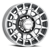 Raceline 873MC Backcountry Trailer 16x6in / 6x5.5 BP / 0mm Offset / 4.25mm Bore - Machined