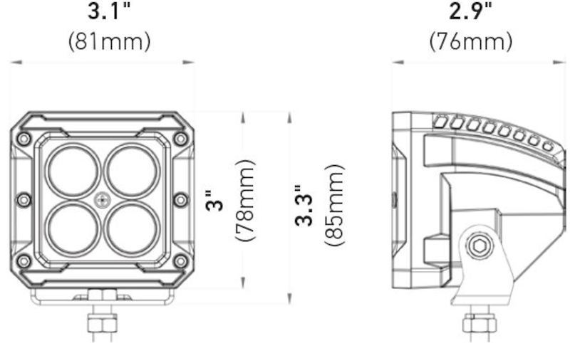 Hella 357212101 Spotlight 1GA
