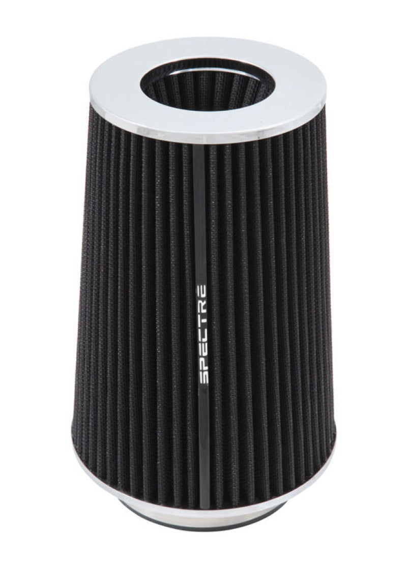 Spectre 9731 Adjustable Conical Air Filter 9-1/2in. Tall (Fits 3in. / 3-1/2in. / 4in. Tubes) - Blk