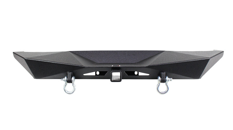 Fishbone Offroad FB22046 fits Jeep 07-18 Wrangler Rubicon Steel Rear/Front Bump