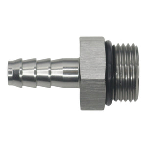 DeatschWerks 6-02-0512 8AN ORB Male to 5/16in Male Triple Barb Fitting (Incl O-