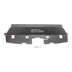 Wehrli WCF100546-BS 13-18 Cummins Fabricated Aluminum Radiator Cover - Bengal Si