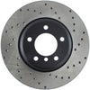 Stoptech 128.34104L Sport Cross Drilled Brake Rotor - Front Right
