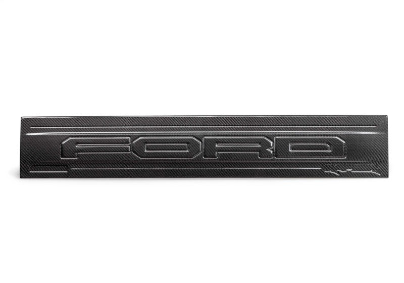 fits Ford 21-24 Racing M-16600-FG fits Ford 21-24 F150 Raptor Carbon Fiber Tailgate Panel - Gloss