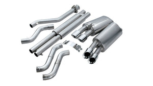 CORSA Performance 14118 Corsa 1996-1996 fits Chevrolet Corvette C4 5.7L V8 LT4 Polished Sport Cat-Back Exhaust