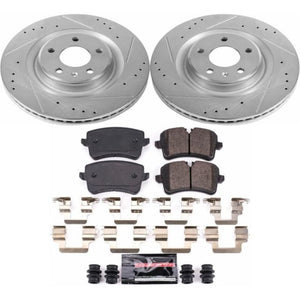 PowerStop K6001 2012 fits Audi A7 Quattro Rear Z23 Evolution Sport Brake Kit