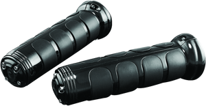 Kuryakyn 6383 Kuryakyn ISO-Grips With OEM Heated Grip 06-20 fits Honda GL1800 Black