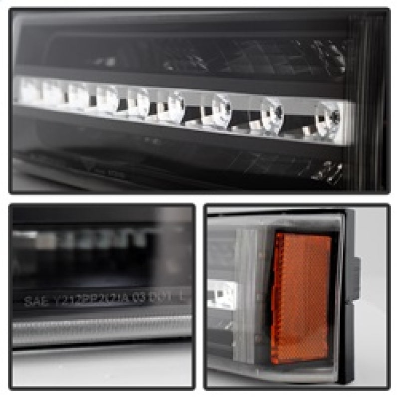 9027482 Xtune fits Chevy 03-06 Silverado / Avalanche 02-06 LED Bumper Lights B