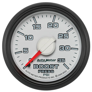 AutoMeter 8504 Autometer Factory Match 52.4mm Mechanical 0-35 PSI Boost Gauge