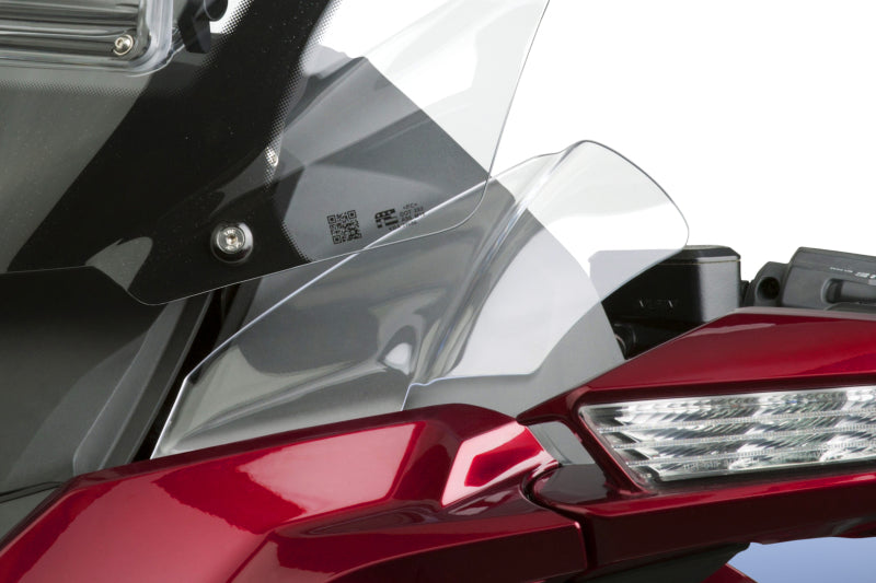 National Cycle N5150 fits Honda 18-24 GL1800 Gold Wing Fairing Mount Wing Deflectors-Lt. Tint