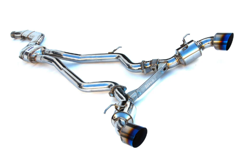 Invidia HS19TSP4VGD1GT 2019+ fits Toyota Supra Dual N1 w/ Valve Single Layer Tit