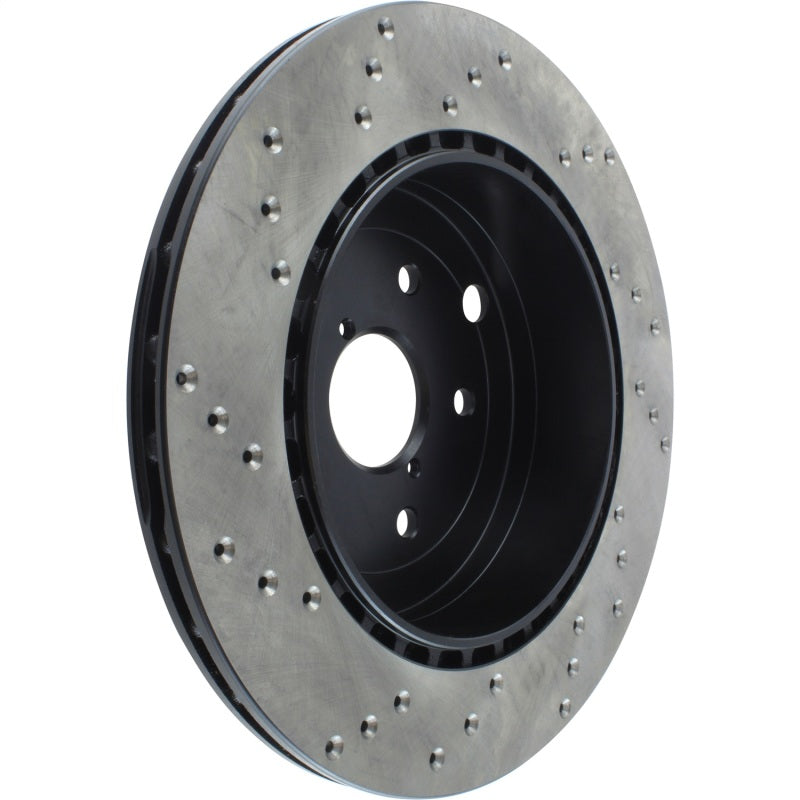 Stoptech 128.47030CL 08-17 Subaru WRX Cryo Drilled Sport Left Rear Rotor