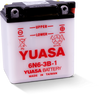 Yuasa YUAM2663B 6N6-3B-1 Conventional 6 Volt Battery