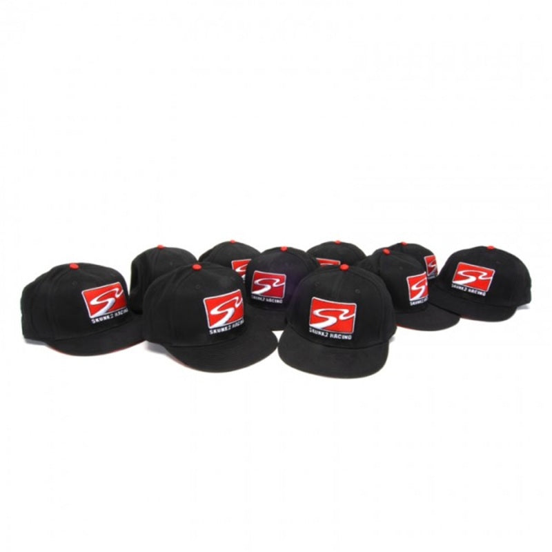 Skunk2 731-99-1501 Team Baseball Cap Racetrack Logo (Black) - M/L