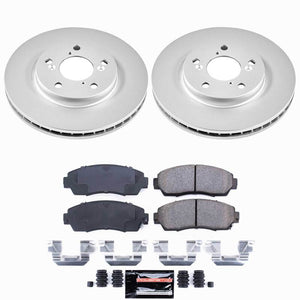 Power Stop 05-10 Honda Odyssey Front Z23 Coated Brake Kit