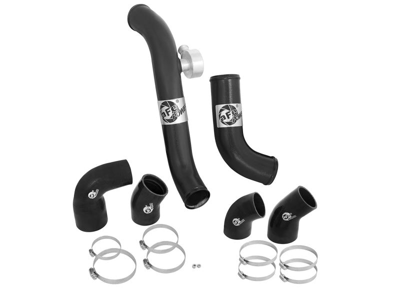 AFE 46-20254-B unner Intercooler Tubes Black Hot/Cold Side for 15-16 fits Ford