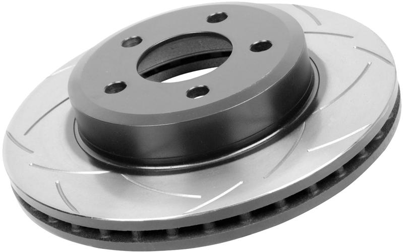 DBA 98-03 Infiniti QX4 Front Street Series Slotted Brake Rotor