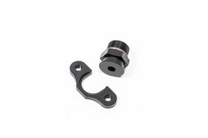 Radium Engineering 20-0603 FPR Adapter - 8AN ORB - 7mm Bore - 39mm Spacing - M6