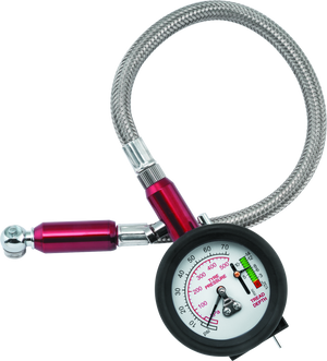 BikeMaster 151792 BikeMaster Tire Gauge 2-1 0-60 PSI