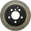 Stoptech 128.34150R Sport Cross Drilled Brake Rotor - Front Left