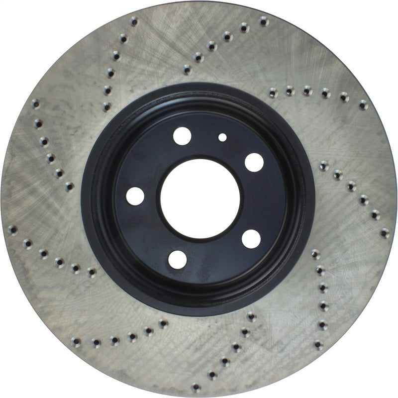 Stoptech 128.33123CL 08-11 Audi A5 Quattro / 09-12 Audi A4 Quattro Sport Cryo Drilled Left Front Rotor